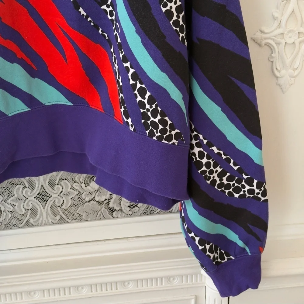 Nike  Airloom Retro Court Purple Print  Matching Sweatshirt & Sweatpants Set